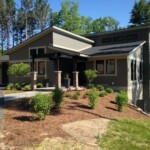 ECP, elite custom painting, lake house,custom built, contemporary, exterior